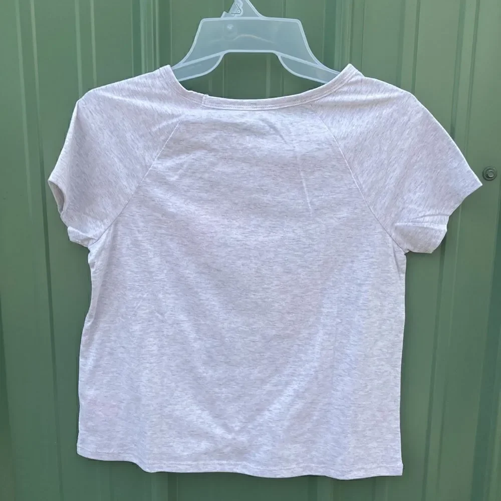 Girls Lightweight Short Sleeve T-Shirts & Bike Shorts 4-Piece Set Size L